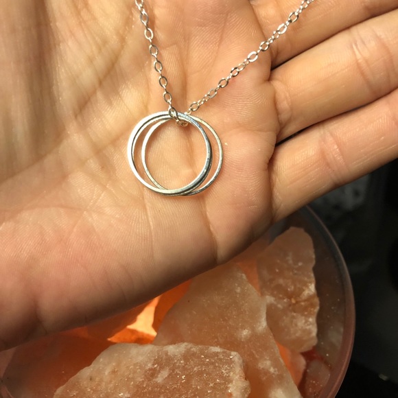 Dogeared Jewelry - ⚡️⤵️KarmaTripleCircleSterlingSilver925Necklace